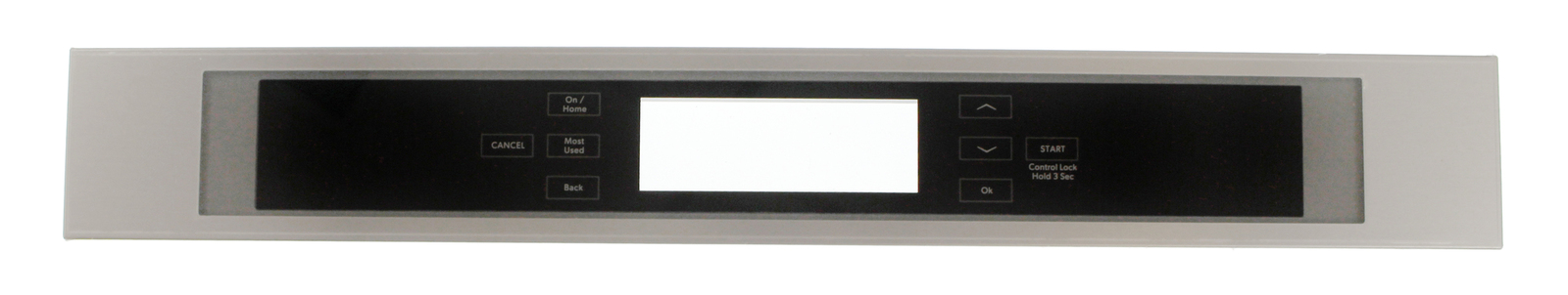 W10586522 - Genuine OEM Whirlpool Microwave Control Panel Assembly, Stainless